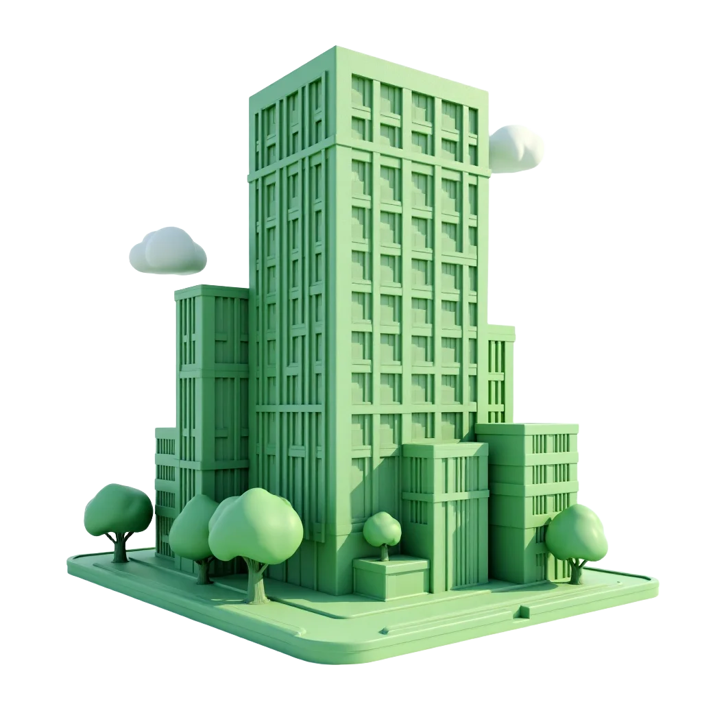 Green Cityscape Model